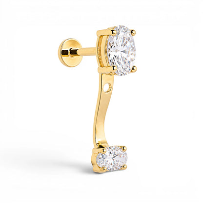 Oval Jacket Stud